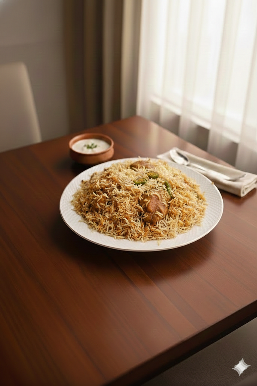 Hyderabad Chicken Biryani